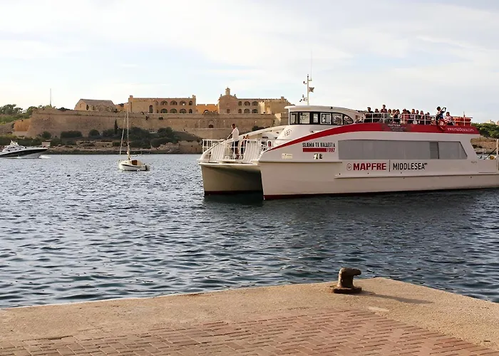 Modern Gem Steps To Valletta Ferry By Buena Vista *